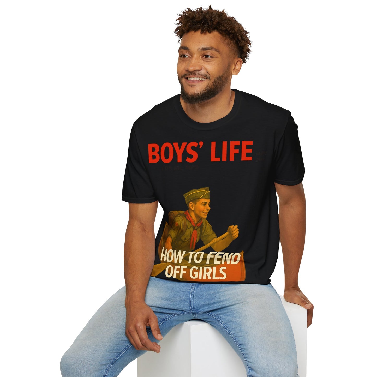 How to Fend Off Girls – Retro T-Shirtmit toxischer Nostalgie – Freches Satire-Design für mutige Statements | True Insights