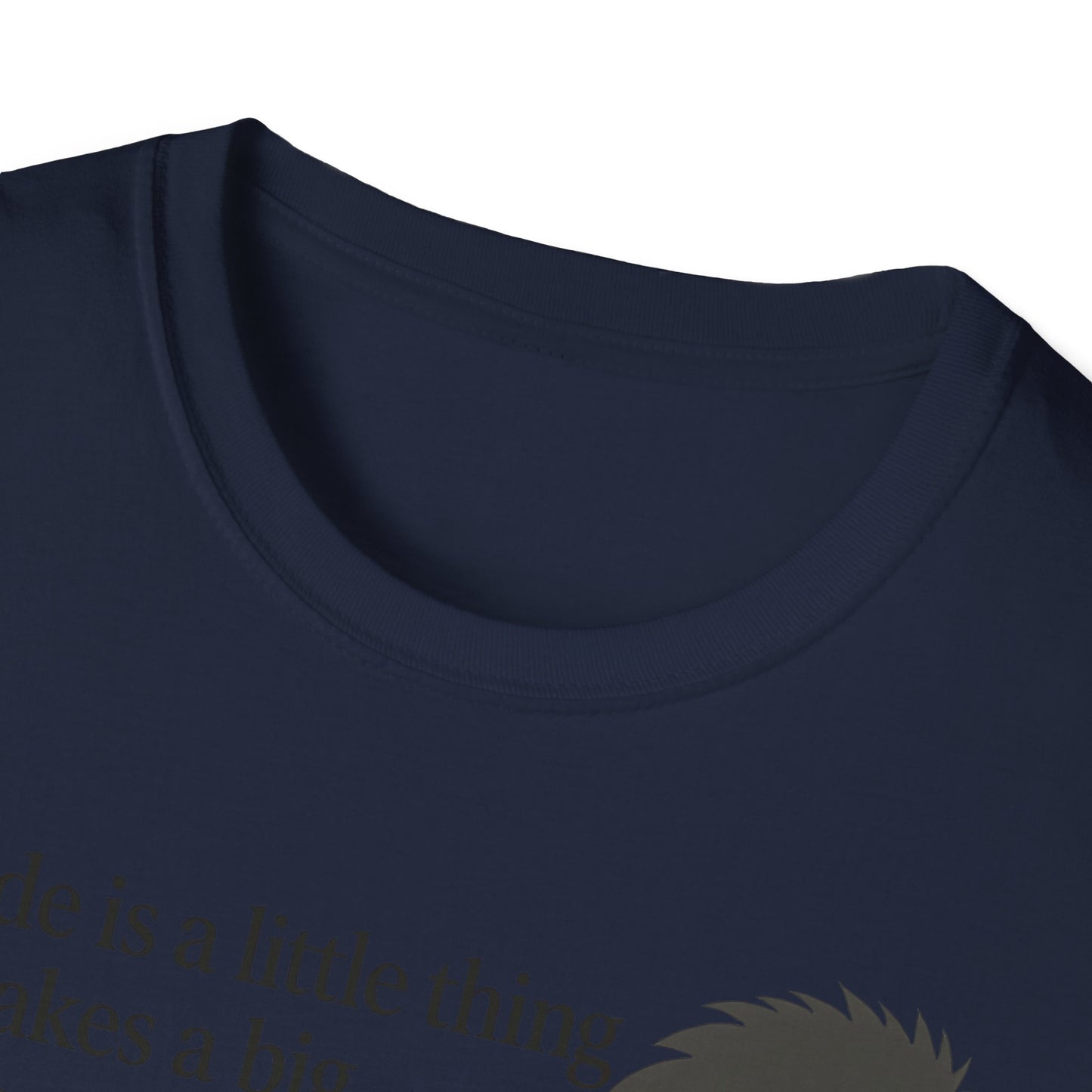 Dackel Shirt mit Spruch – „Attitude is a little thing…“ | Inspirierendes Motiv mit Löwen-Schatten – Lustiges T-Shirt | True Insights – Bild 45