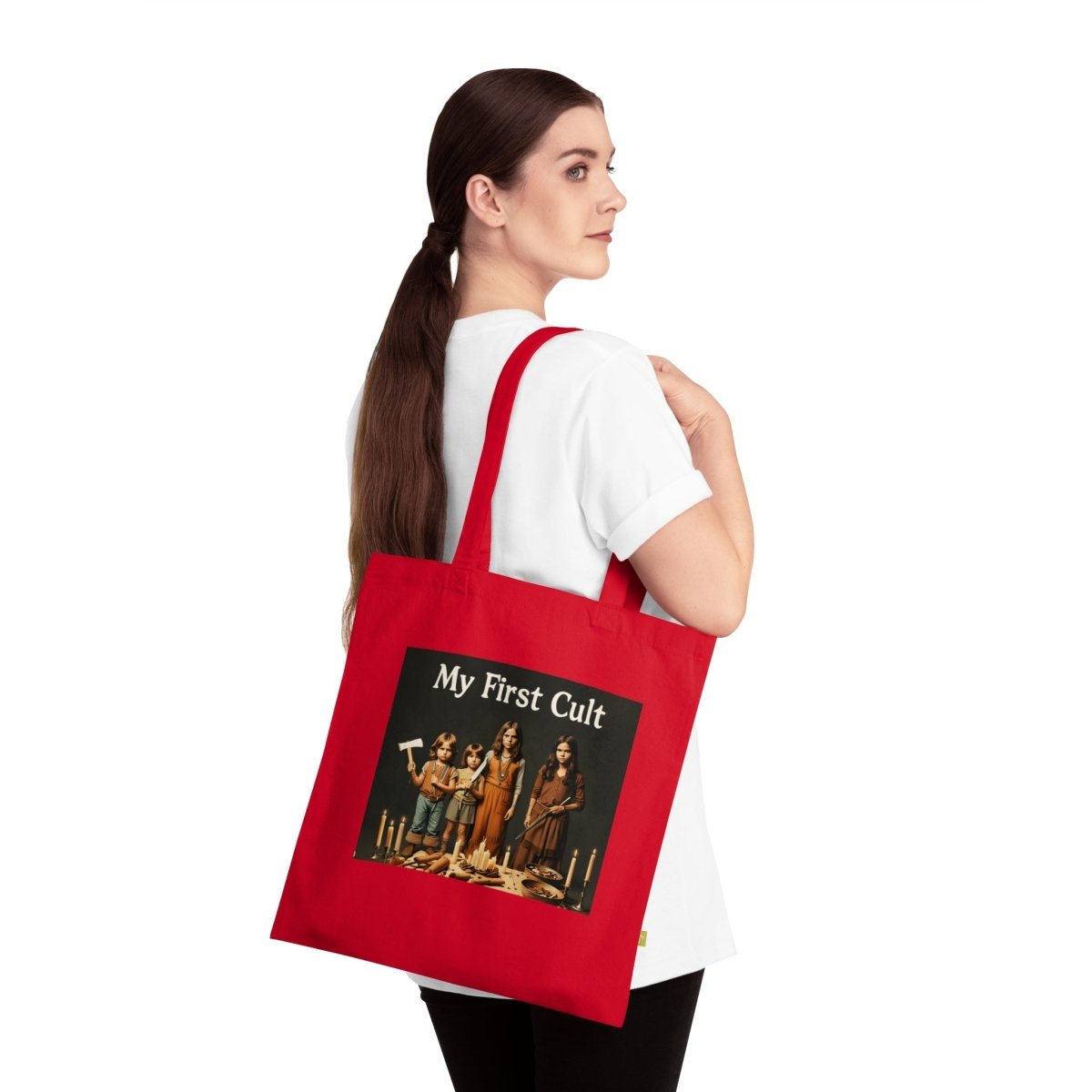 My First Cult – Satirischer Stoffbeutel im Retro-Kult-Look-Bags-True Insights