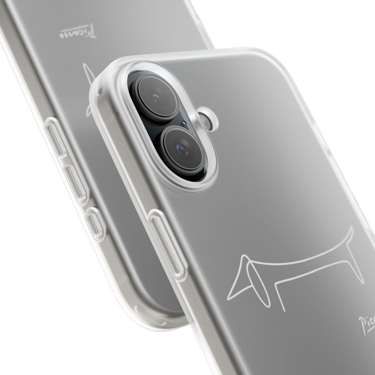 Dein treuer Begleiter – in der Hand, immer mit einem Hauch von Kunstgeschichte. weißer druck – Lustiges Phone Case | True Insights – Bild 30