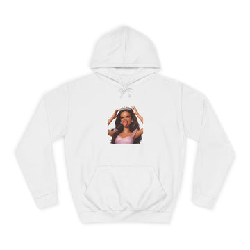 Barbicore Prinzessin Hoodie – Freches Puppen-Motiv mit Krone und Zunge raus