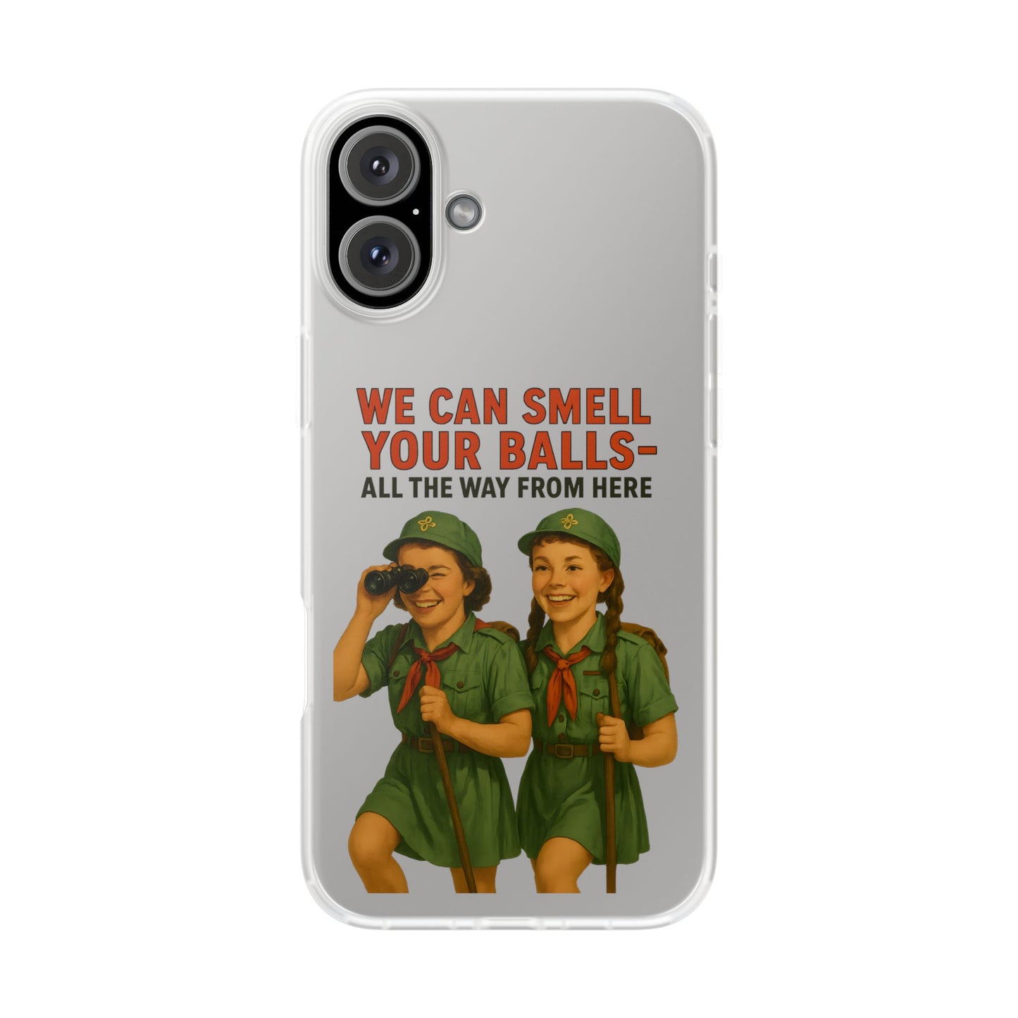We Can Smell Your Balls – Satirische Handyhülle im Retro-50s-Stil-Phone Case-True Insights