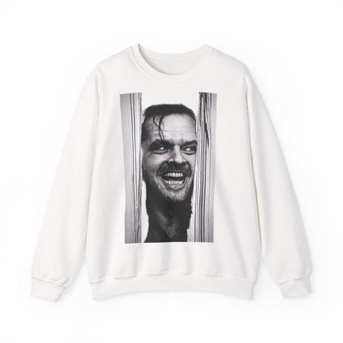 Sweatshirt Shining Jack Torrance – Portrait culte Jack Nicholson – Pull noir & blanc fans de cinéma & Halloween