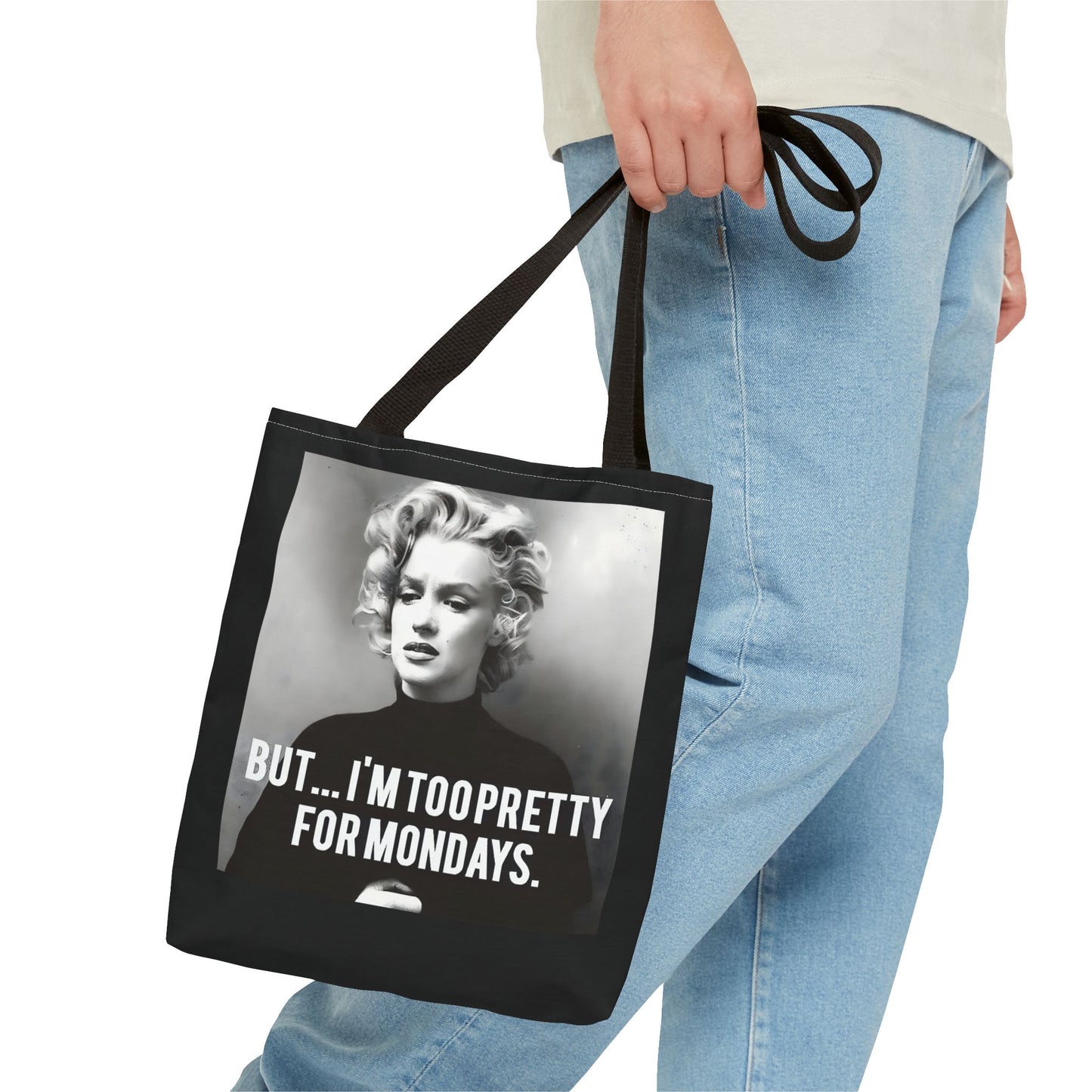 Vintage Damen T-Shirt – Too Pretty for Mondays – Retro Desig