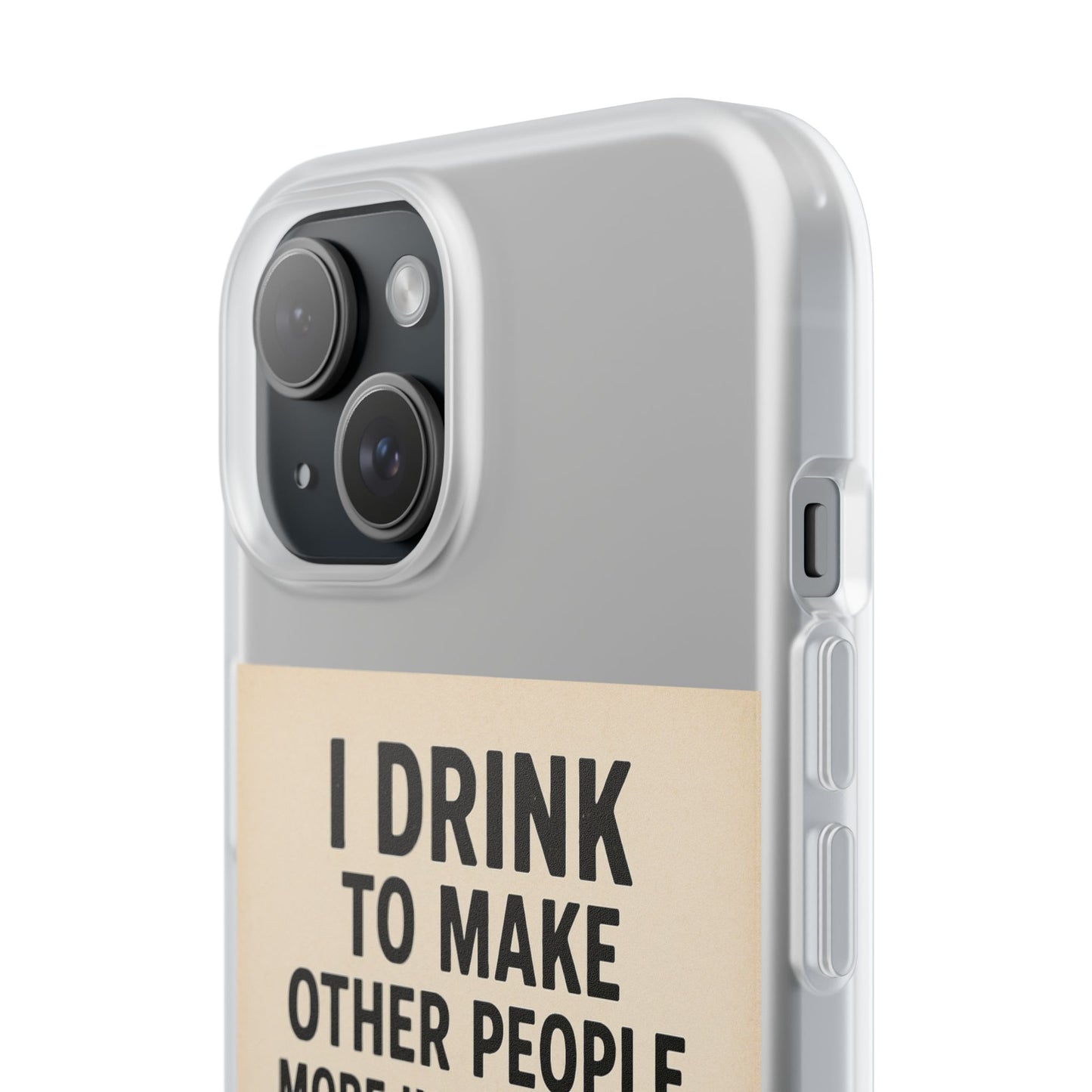 Hemingway – „I Drink To Make Other People More Interesting“-Phone Case-True Insights