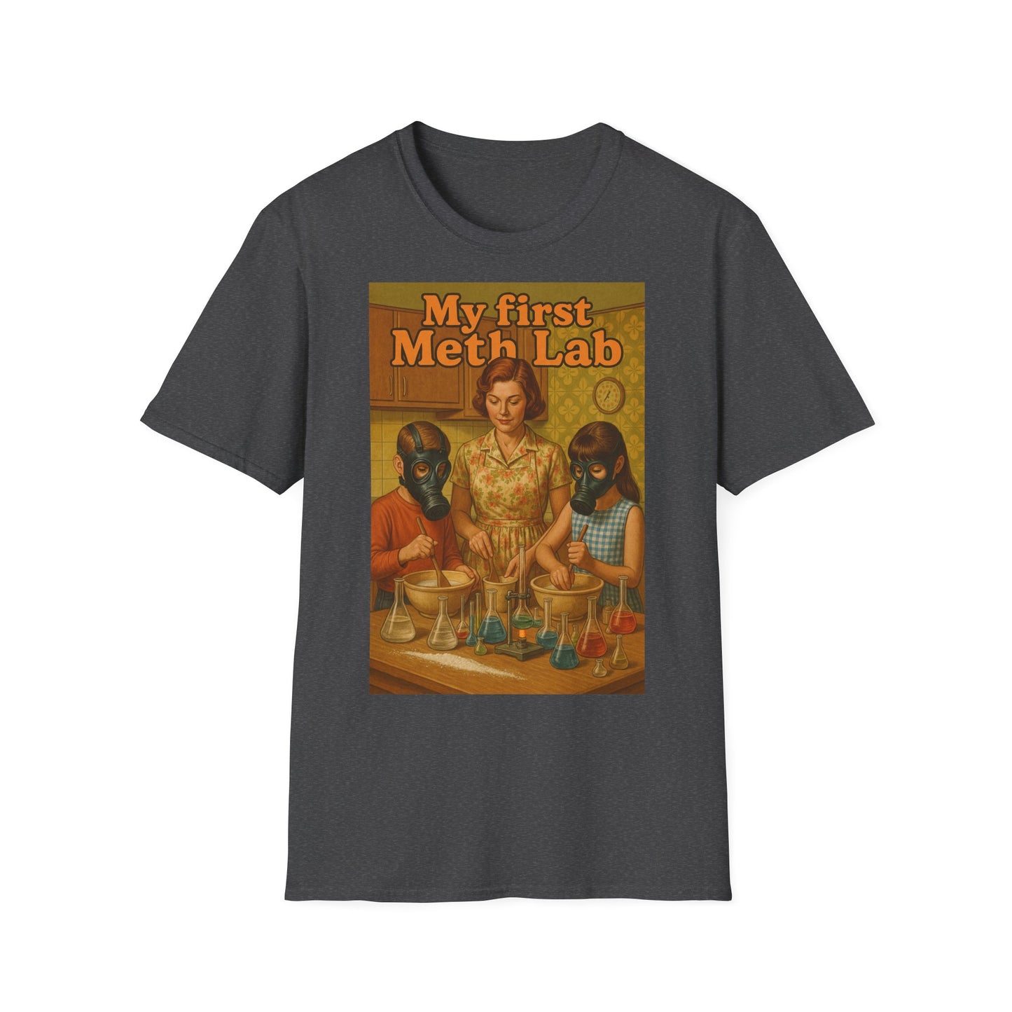 Retro My First Meth Lab T-Shirt - Family Cooking