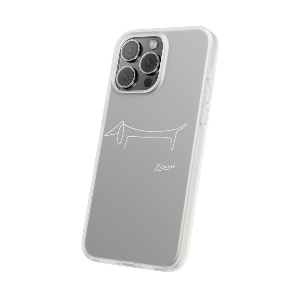 Dein treuer Begleiter – in der Hand, immer mit einem Hauch von Kunstgeschichte. weißer druck – Lustiges Phone Case | True Insights – Bild 23