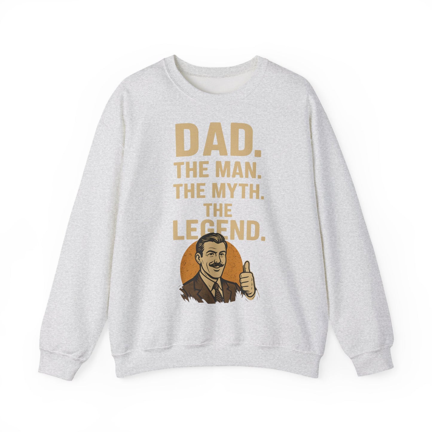 Sweatshirt – DAD. THE MAN. THE MYTH. THE LEGEND. - Sweatshirt für echte Legenden | True Insights Design mit Humor