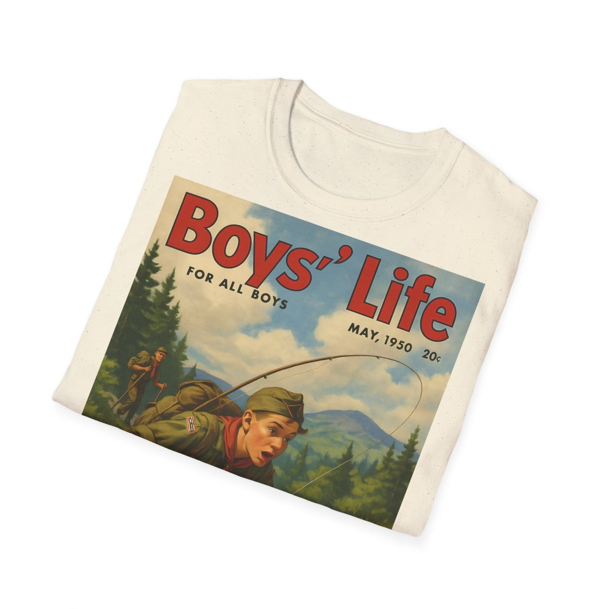 Vintage Motiv – Vintage „Boys’ Life“ T-Shirt – Retro-Pfadfinder-Motiv | True Insights Design mit Humor