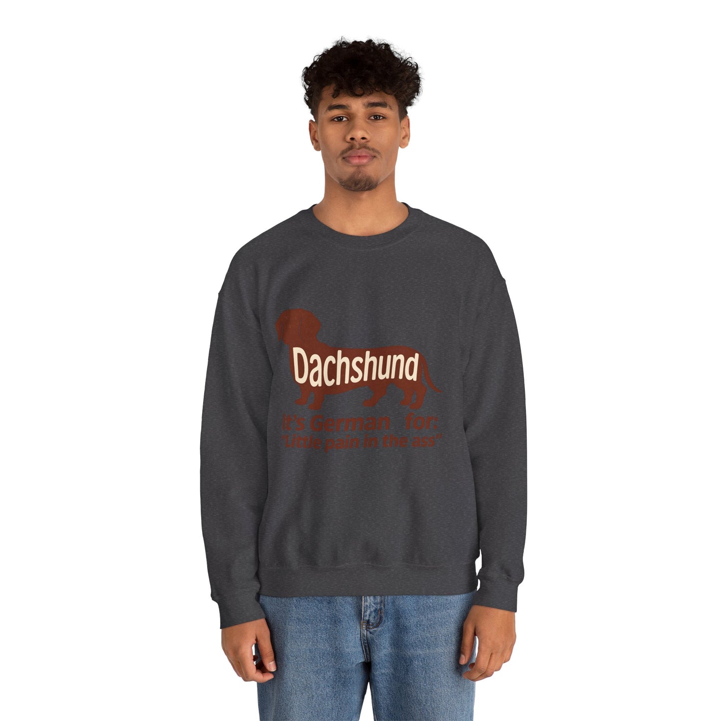 Dackel-Humor für Kenner: Sweatshirt mit frechem Spruch und kultigem Design – ideal für Hundefreunde mit Ironie. – Lustiges Sweatshirt | True Insights – Bild 47