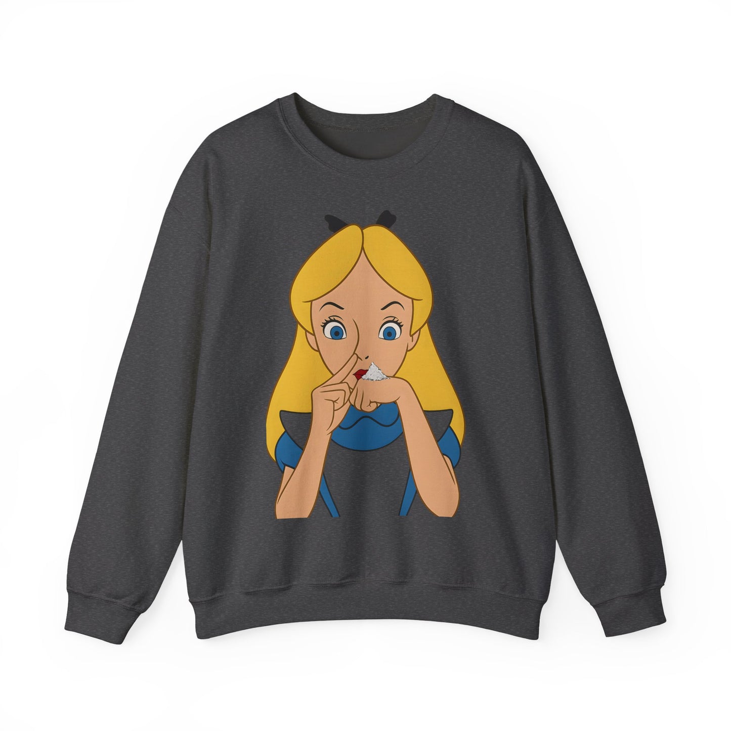 Sweatshirt – Satire Sweatshirt – "Alice im Rausch" Pop-Art Design | True Insights Design mit Humor