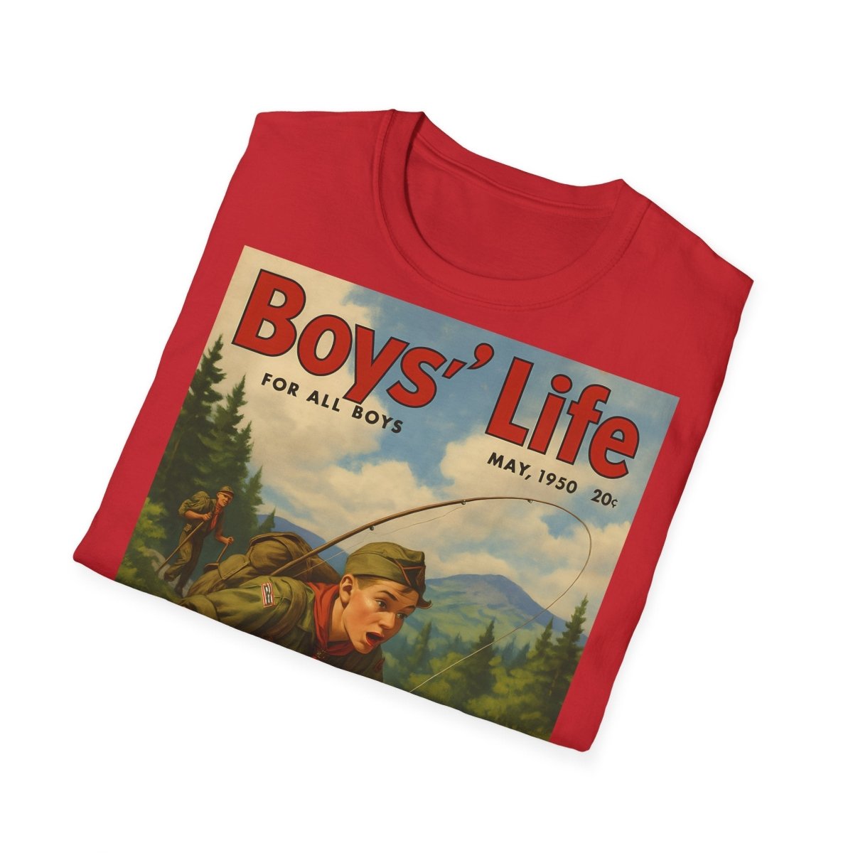 Vintage Motiv – Vintage „Boys’ Life“ T-Shirt – Retro-Pfadfinder-Motiv | True Insights Design mit Humor