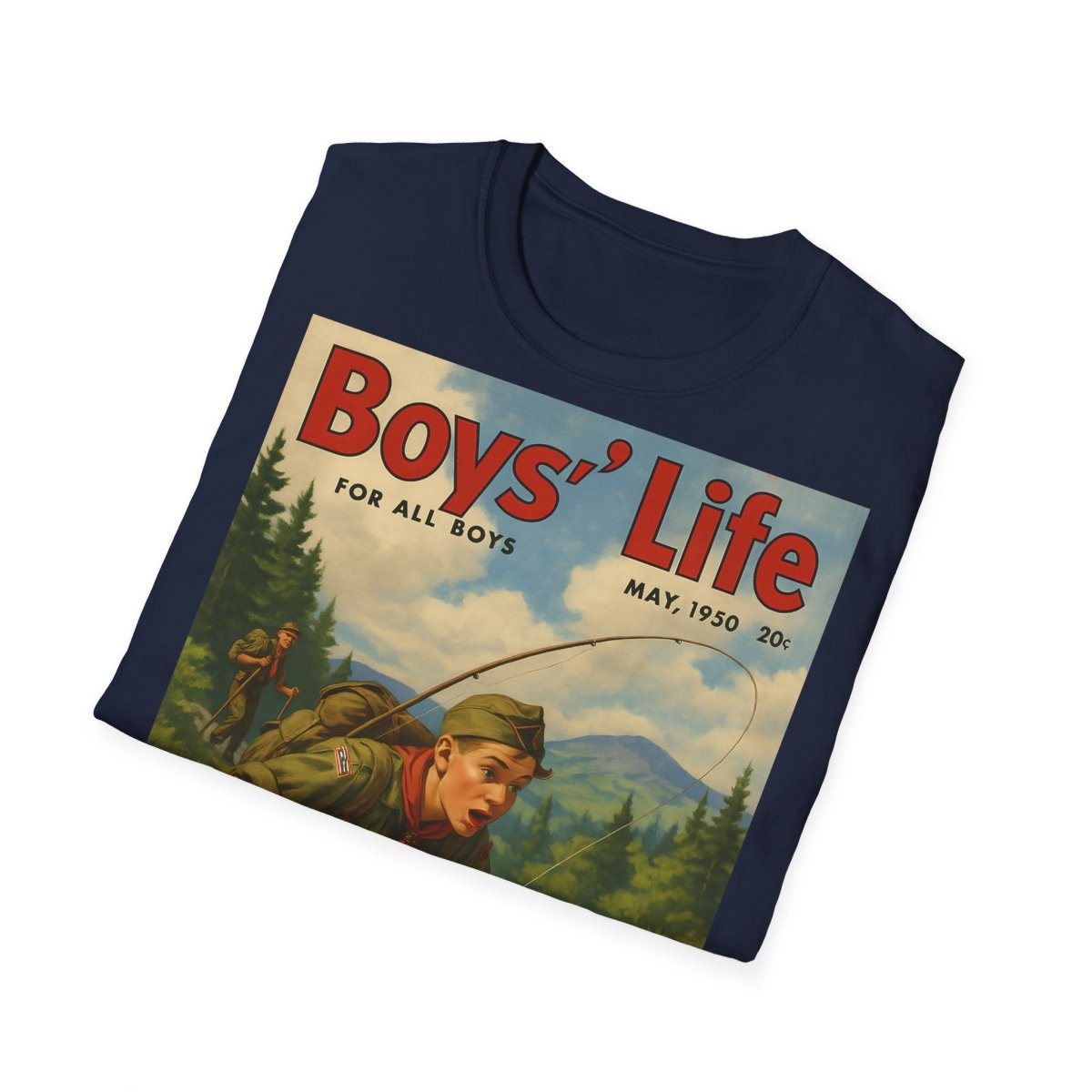 Vintage Motiv – Vintage „Boys’ Life“ T-Shirt – Retro-Pfadfinder-Motiv | True Insights Design mit Humor