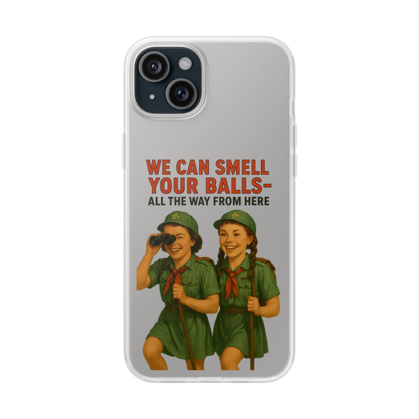 We Can Smell Your Balls – Satirische Handyhülle im Retro-50s-Stil-Phone Case-True Insights