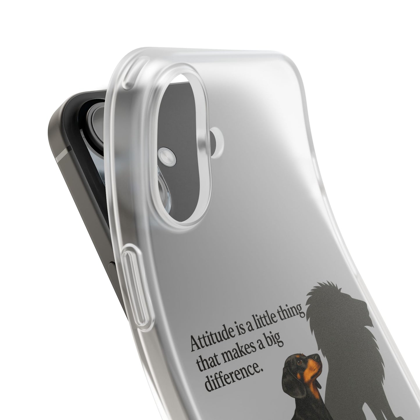 Dackel Löwenschatten – Handyhülle für innere Stärke-Phone Case-True Insights