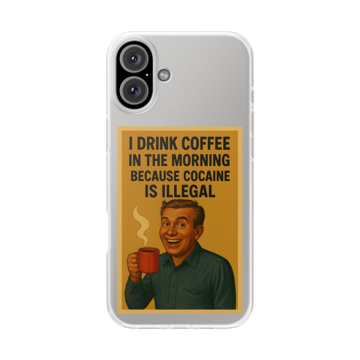 Coffee & Cocain – Für deinen täglichen Overdrive-Phone Case-True Insights