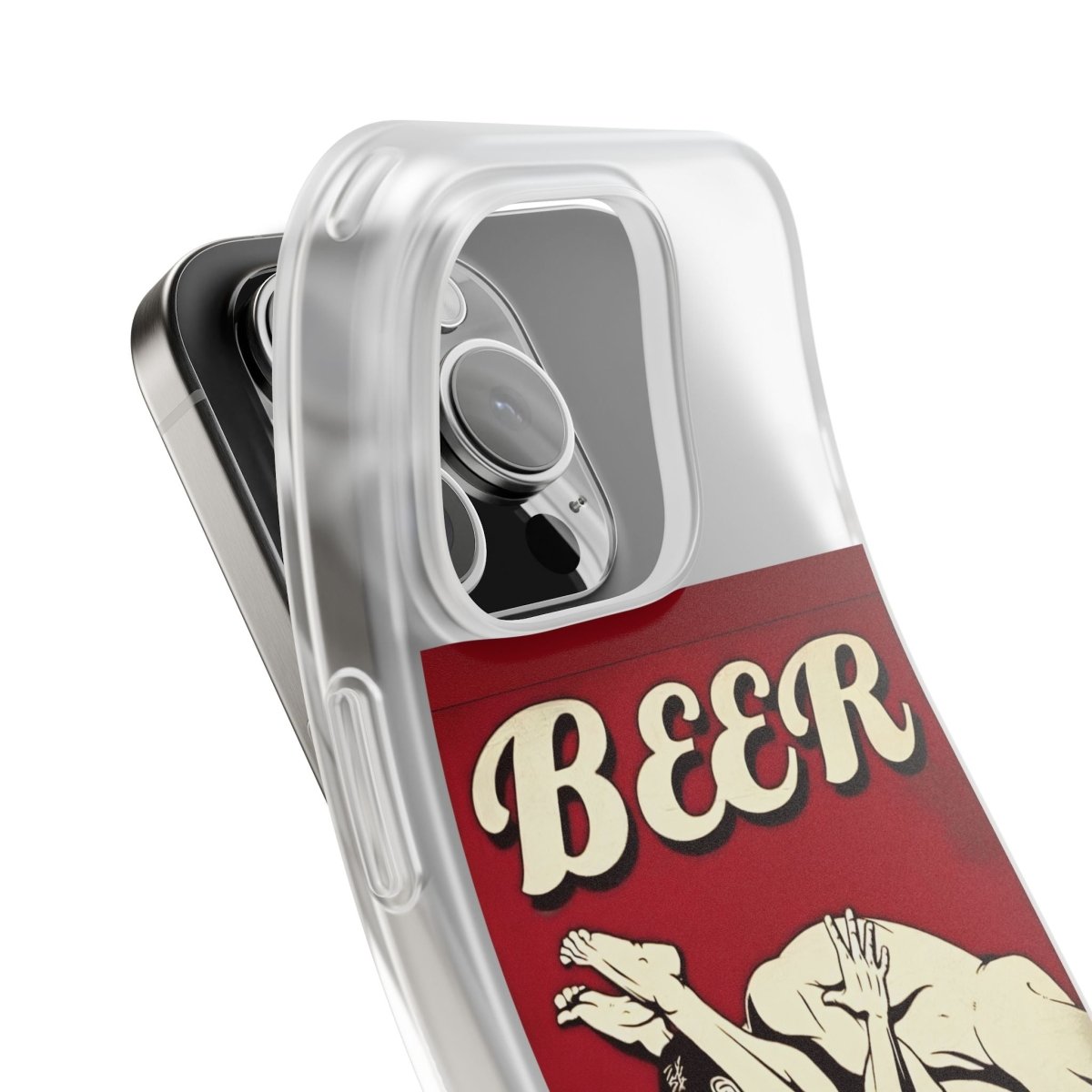 Helping Straight Guys Handyhülle – Retro Bier-Spruch als Design-Statement | Lustiges LGBTQ-Motiv-Phone Case-True Insights