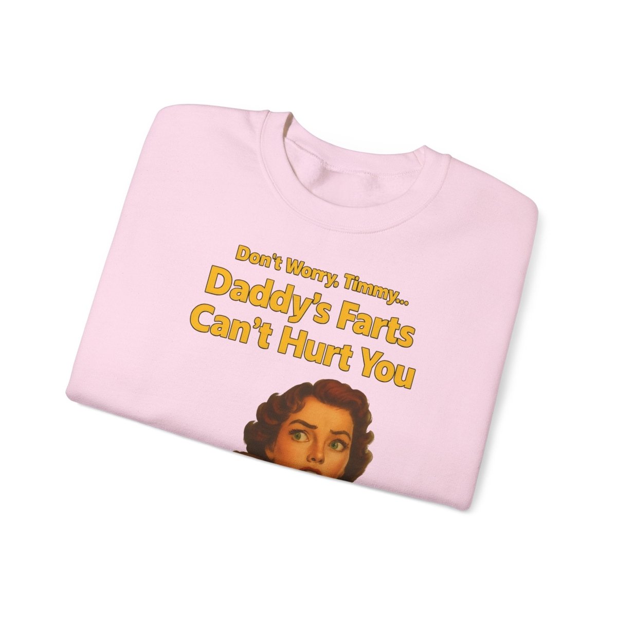 Sweatshirt – Daddy’s Farts – Satirisches Retro-Sweatshirt mit schwarzem Humor | True Insights Design mit Humor