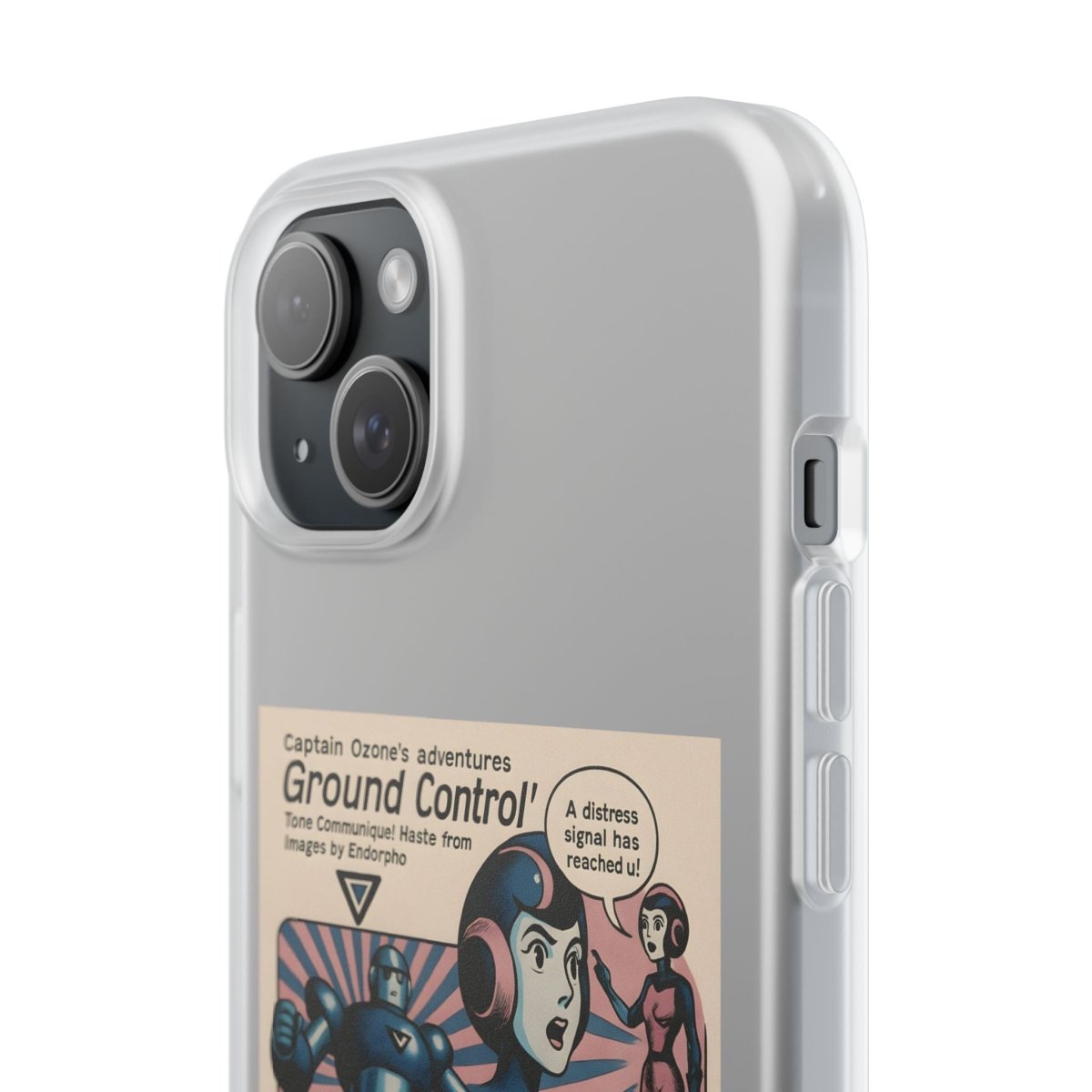 Vintage Motiv – Captain Ozone – Retter der Atmosphäre (und deines Handys) | True Insights Design mit Humor