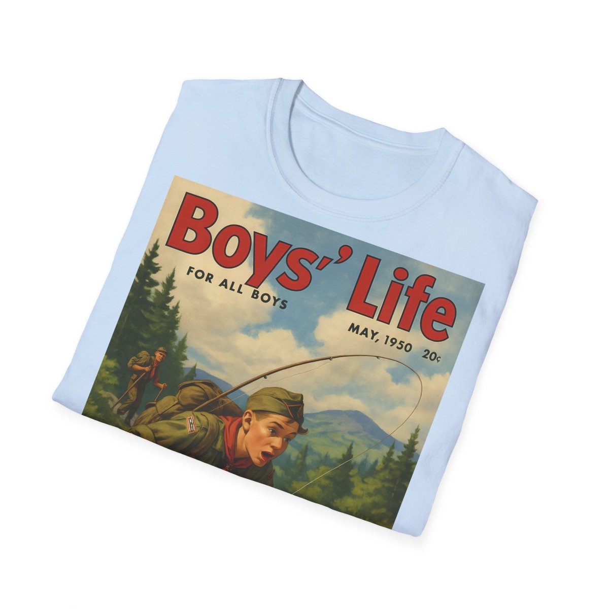 Vintage Motiv – Vintage „Boys’ Life“ T-Shirt – Retro-Pfadfinder-Motiv | True Insights Design mit Humor