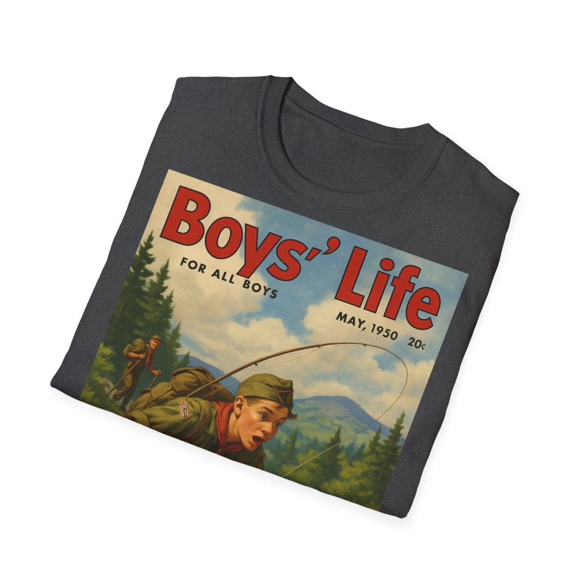 Vintage Motiv – Vintage „Boys’ Life“ T-Shirt – Retro-Pfadfinder-Motiv | True Insights Design mit Humor