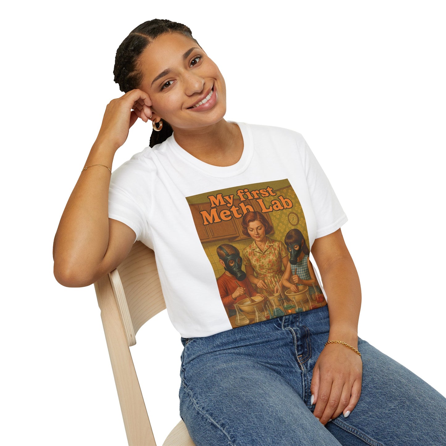 Retro My First Meth Lab T-Shirt - Family Cooking