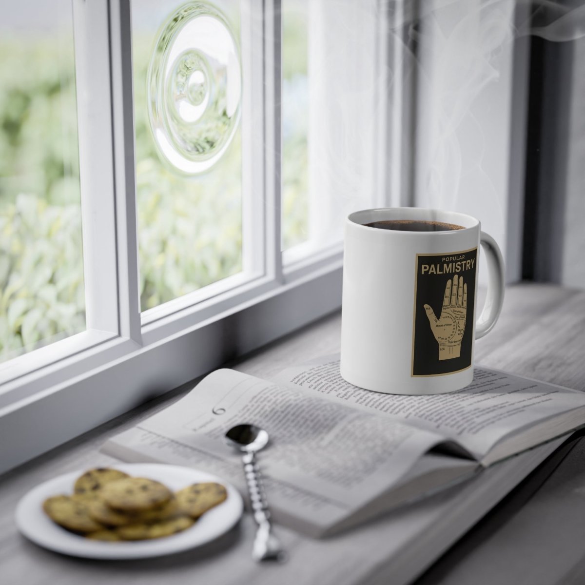 Vintage Motiv – Popular Palmistry – Tasse | True Insights Design mit Humor