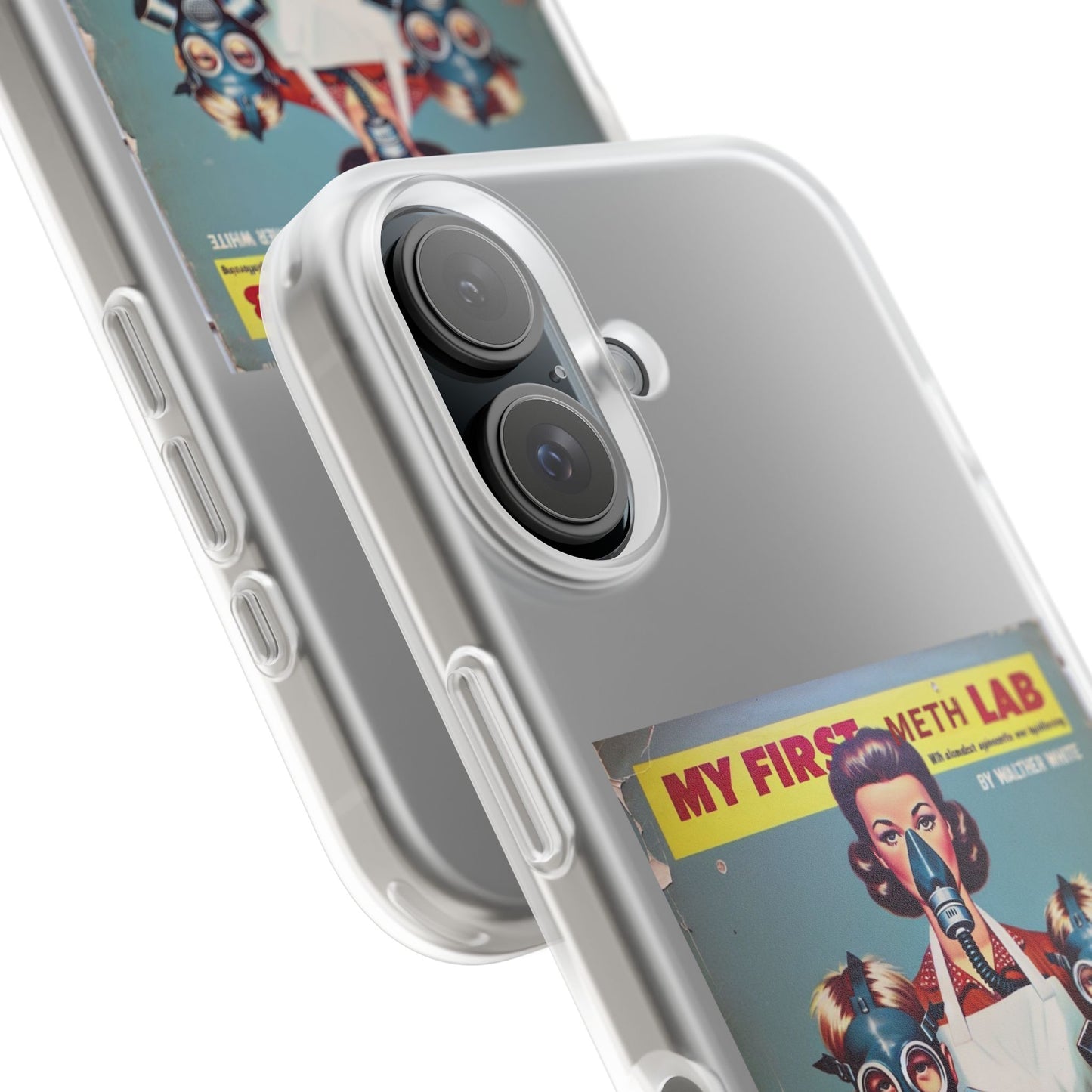 „My First Meth Lab“ Handyhülle – Schwarzer Humor im Retro-Look-Phone Case-True Insights