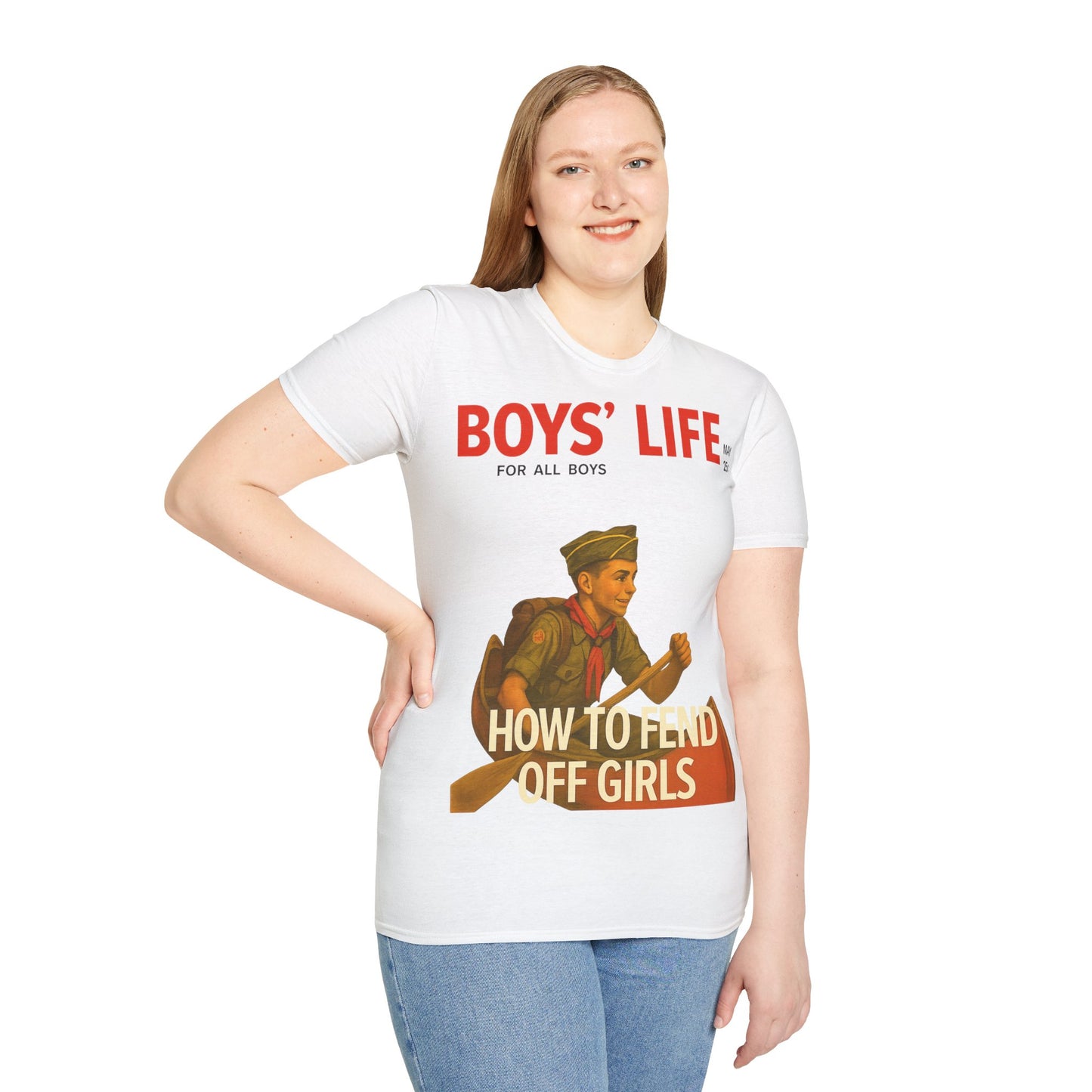 How to Fend Off Girls – Retro T-Shirtmit toxischer Nostalgie – Freches Satire-Design für mutige Statements | True Insights