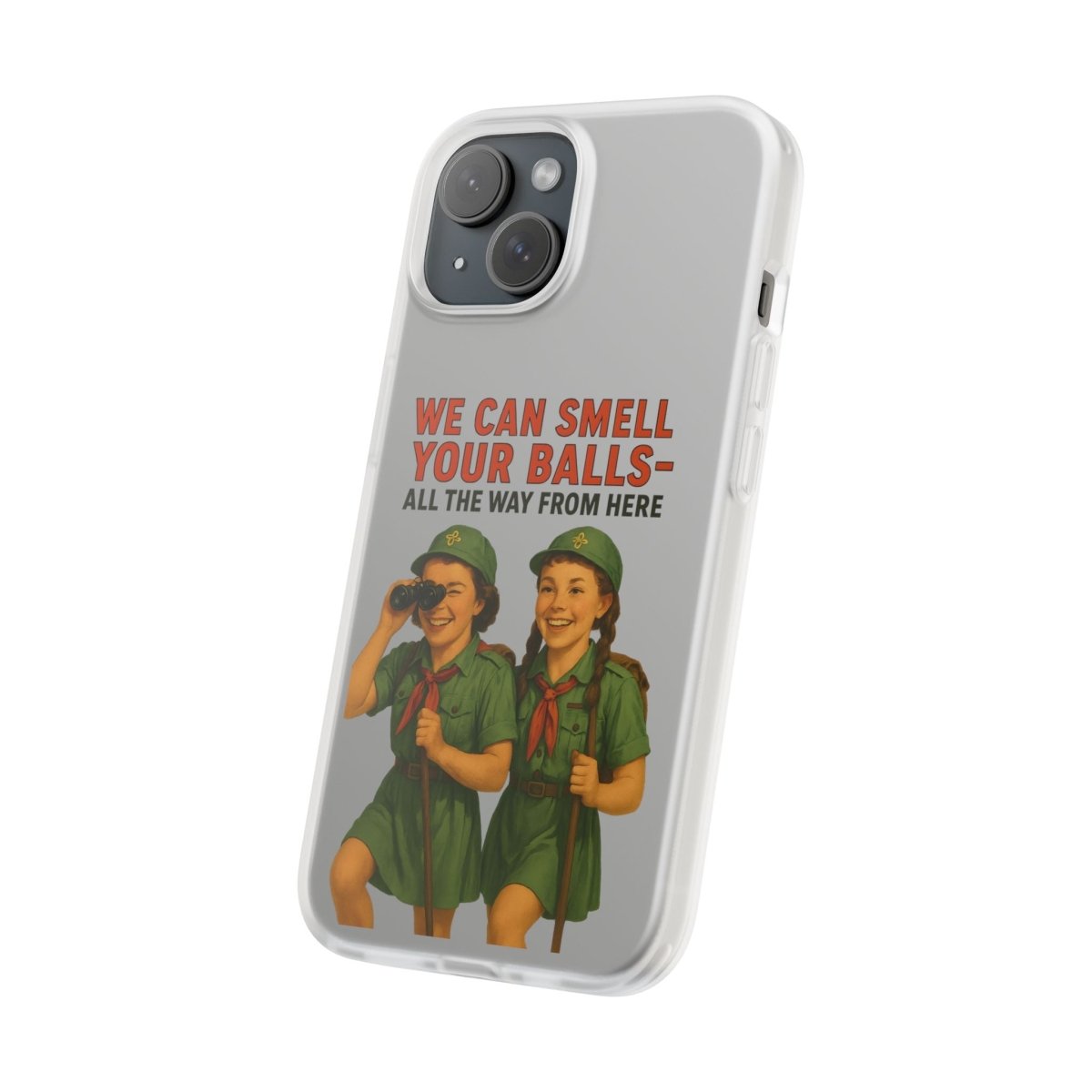 We Can Smell Your Balls – Satirische Handyhülle im Retro-50s-Stil-Phone Case-True Insights