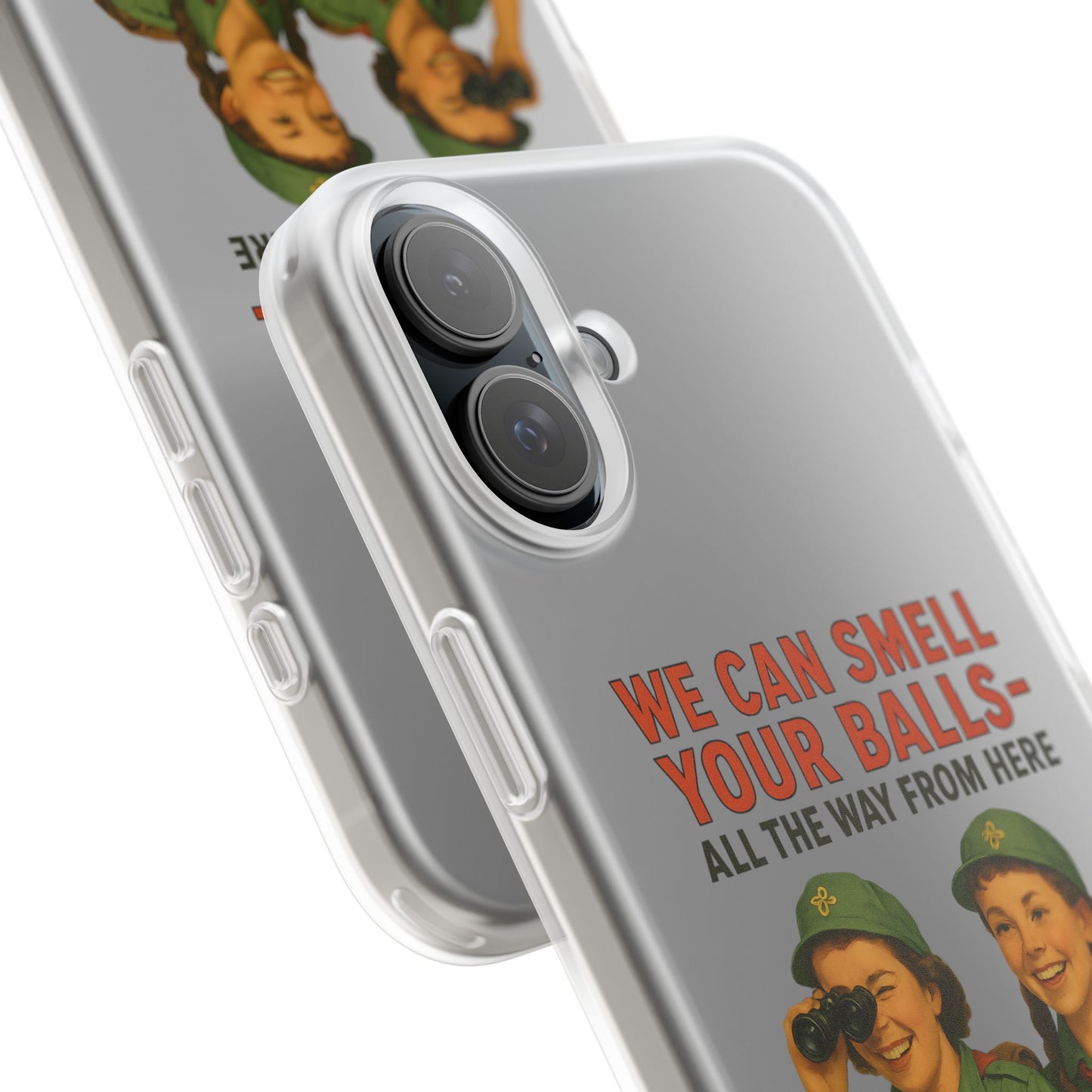 We Can Smell Your Balls – Satirische Handyhülle im Retro-50s-Stil-Phone Case-True Insights