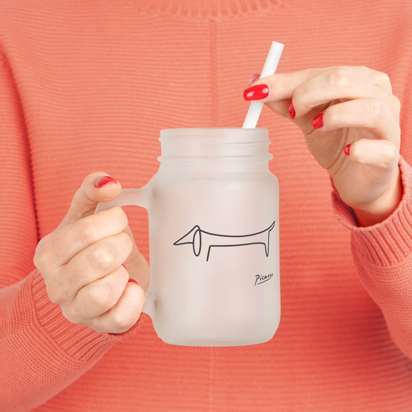 Stylisch trinken – als wärst du gerade im Künstleratelier eines spanischen Meisters. – Lustiges Mug | True Insights – Bild 4