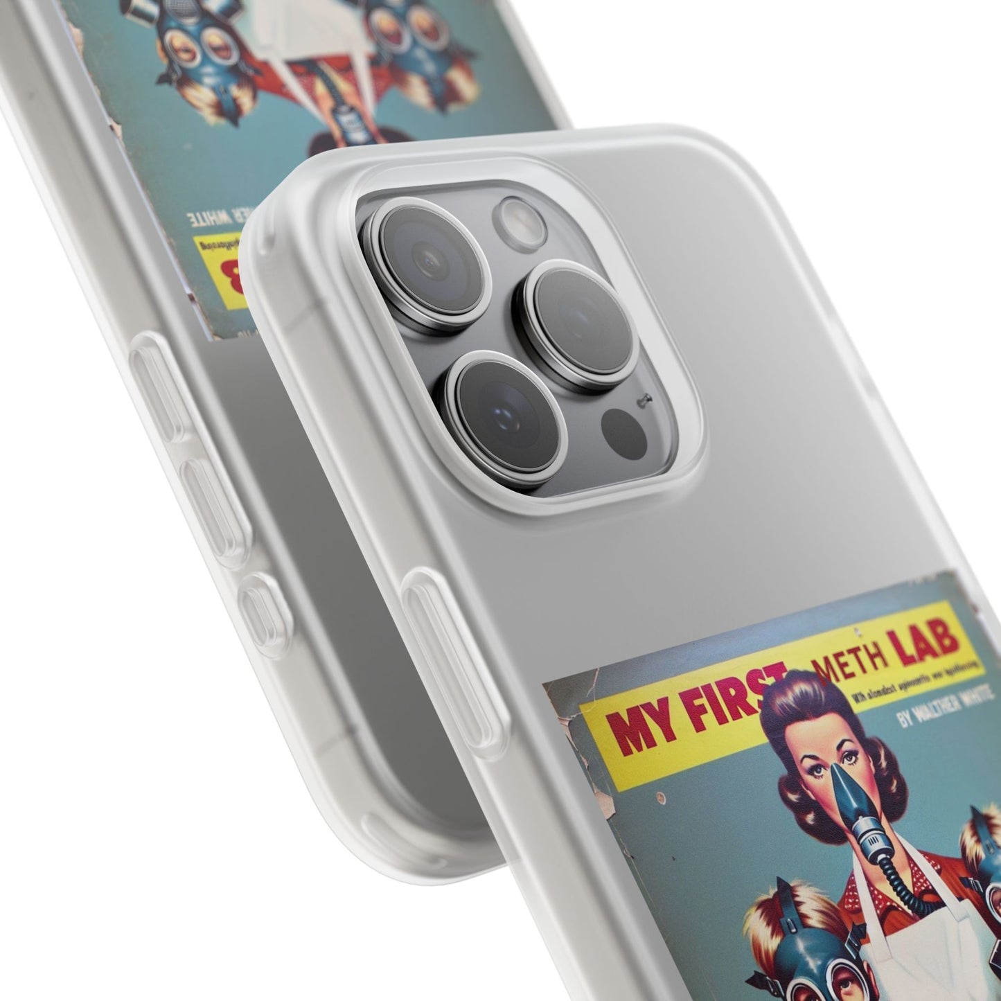 „My First Meth Lab“ Handyhülle – Schwarzer Humor im Retro-Look-Phone Case-True Insights