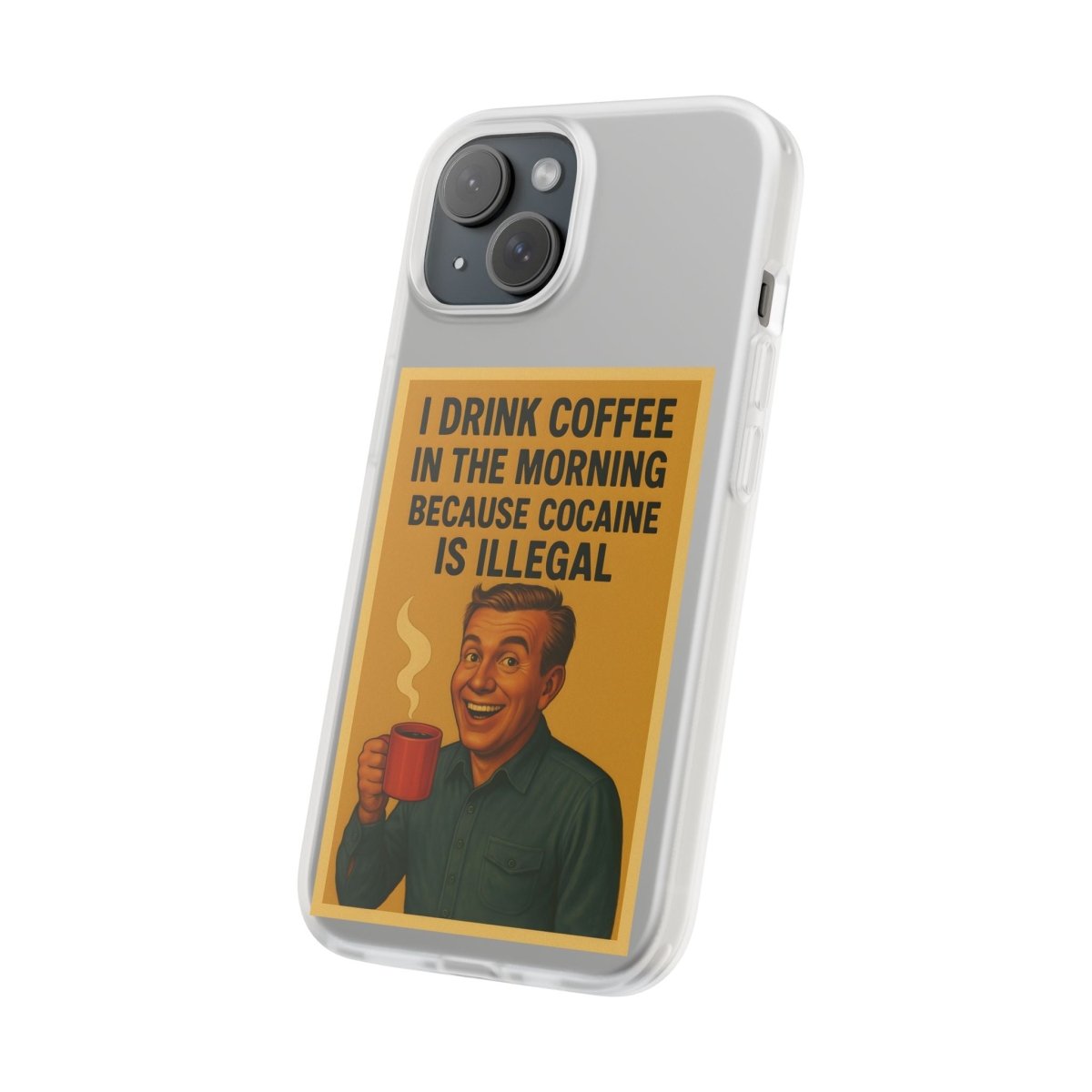 Coffee & Cocain – Für deinen täglichen Overdrive-Phone Case-True Insights