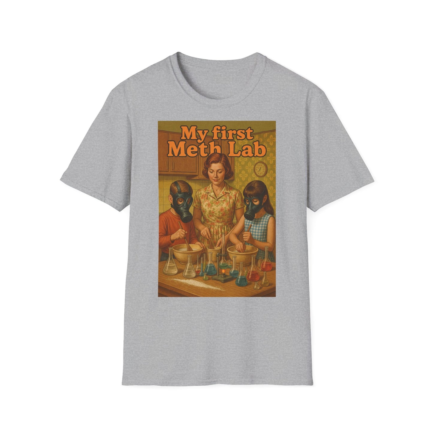 Retro My First Meth Lab T-Shirt - Family Cooking