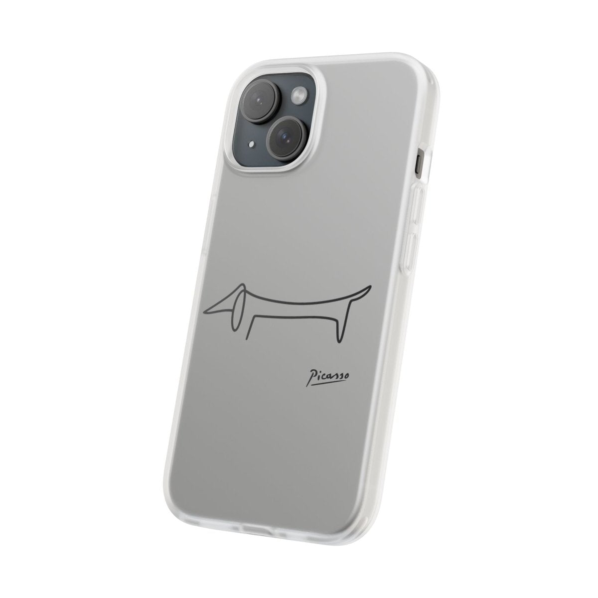 In der Hand, immer mit einem Hauch von Kunstgeschichte. schwarzer druck – Lustiges Phone Case | True Insights – Bild 14