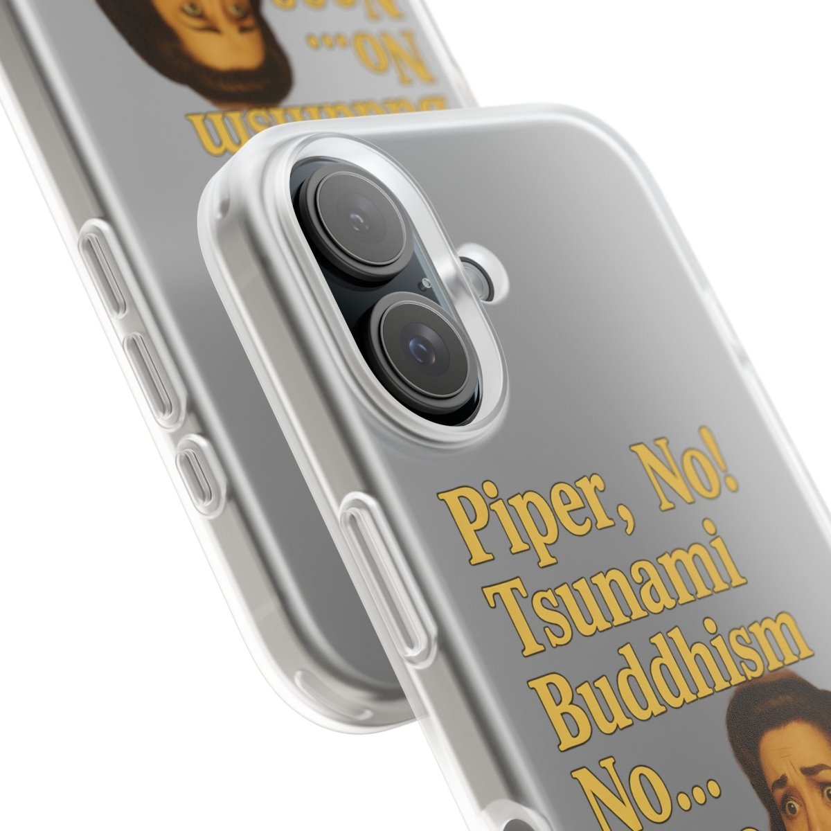 Retro-Drama Handyhülle – „Piper, No! Tsunami Buddhism Nooo“-Phone Case-True Insights