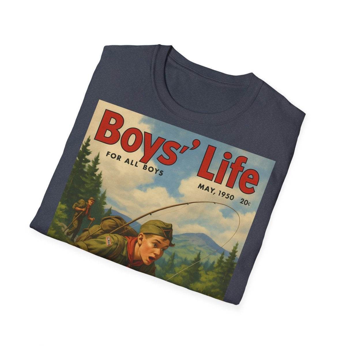 Vintage Motiv – Vintage „Boys’ Life“ T-Shirt – Retro-Pfadfinder-Motiv | True Insights Design mit Humor