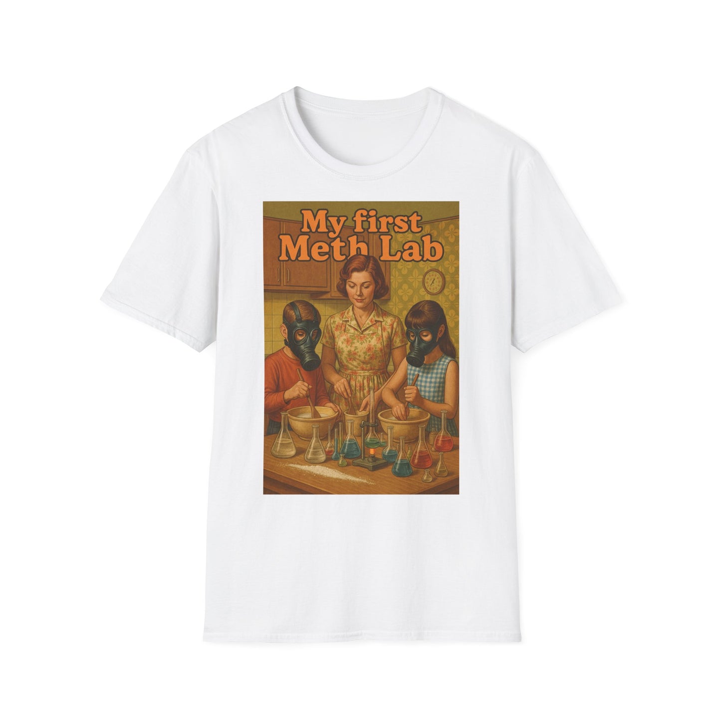 Retro My First Meth Lab T-Shirt - Family Cooking