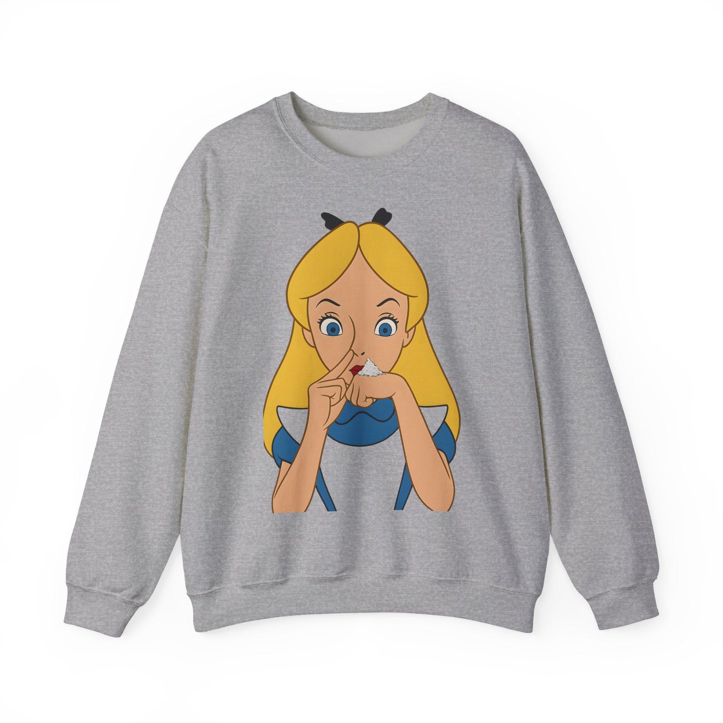 Sweatshirt – Satire Sweatshirt – "Alice im Rausch" Pop-Art Design | True Insights Design mit Humor