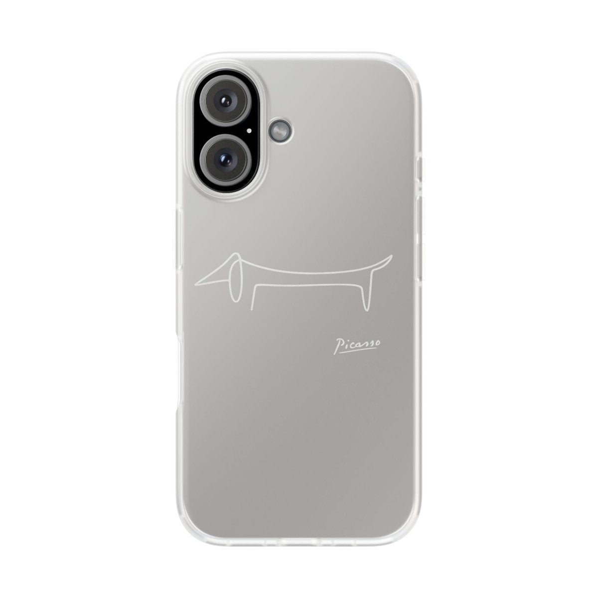 Dein treuer Begleiter – in der Hand, immer mit einem Hauch von Kunstgeschichte. weißer druck – Lustiges Phone Case | True Insights – Bild 7