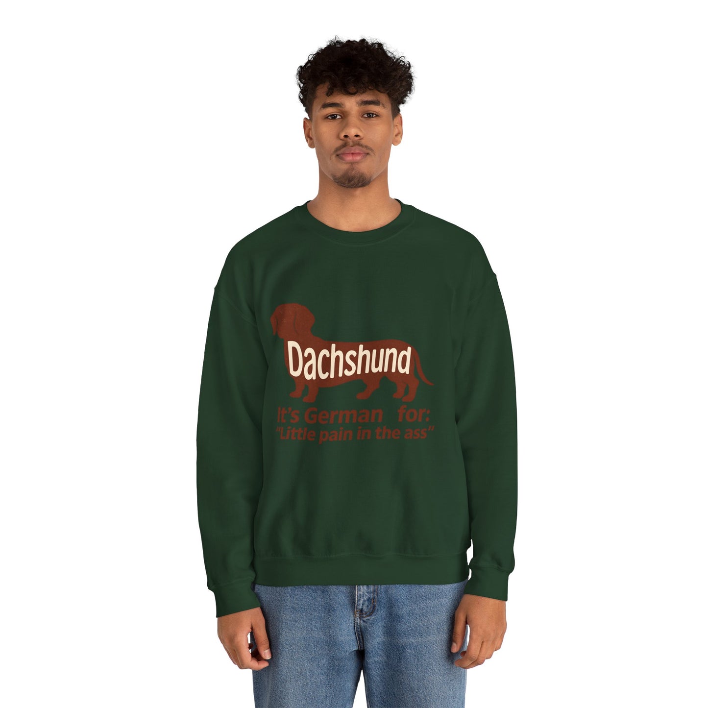 Dackel-Humor für Kenner: Sweatshirt mit frechem Spruch und kultigem Design – ideal für Hundefreunde mit Ironie. – Lustiges Sweatshirt | True Insights – Bild 12