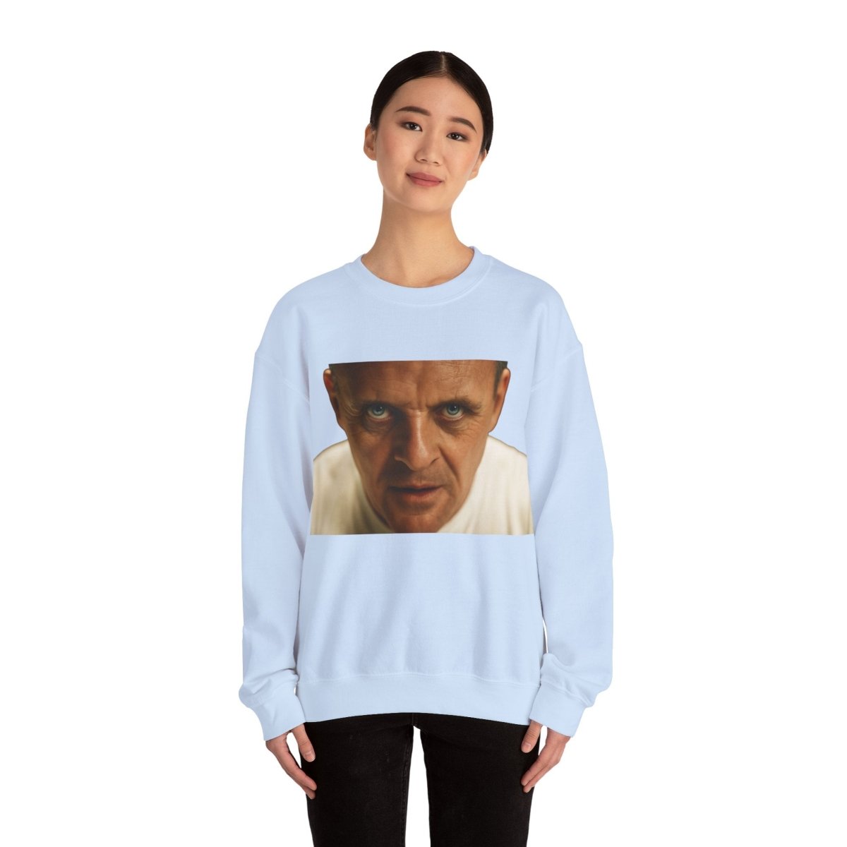 Sweatshirt – Intensivblick – Kultfilm-Sweatshirt mit ikonischem Motiv | Für Thriller-Fans & Satire-Liebhaber | True Insights Design mit Humor