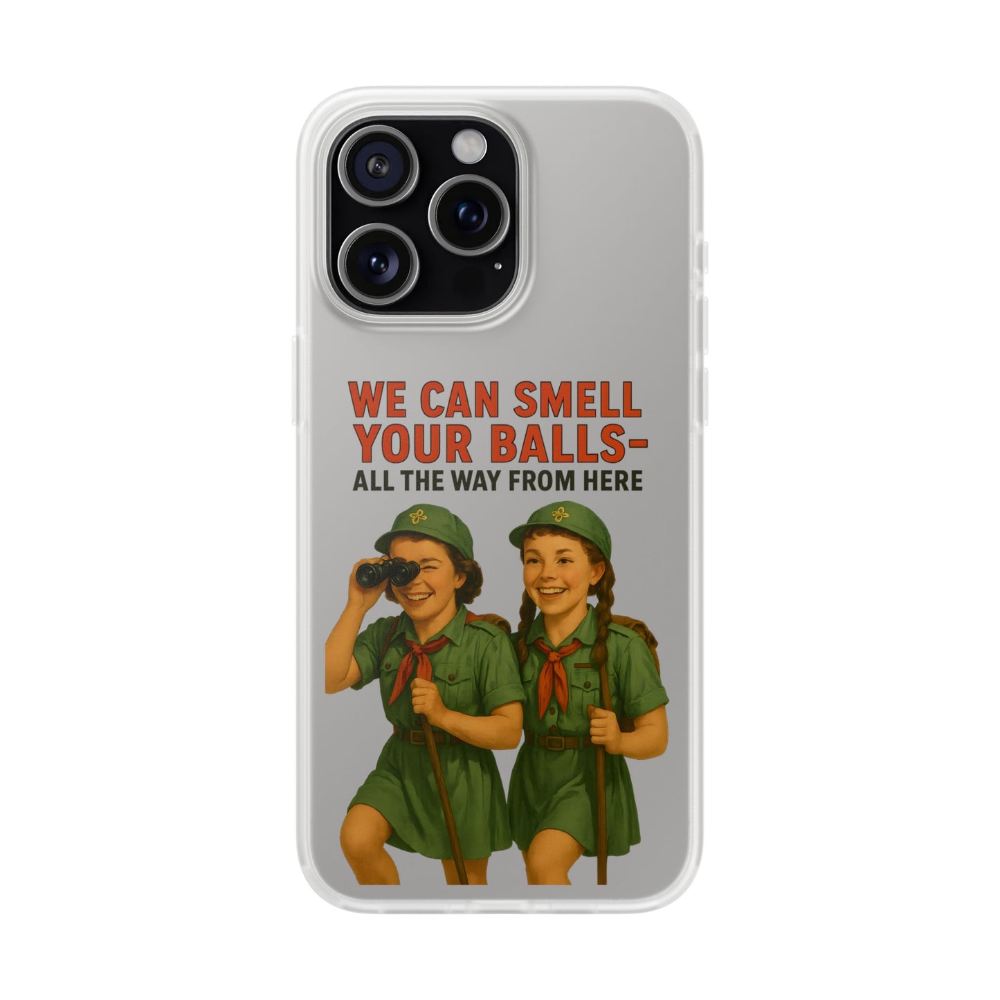 We Can Smell Your Balls – Satirische Handyhülle im Retro-50s-Stil-Phone Case-True Insights