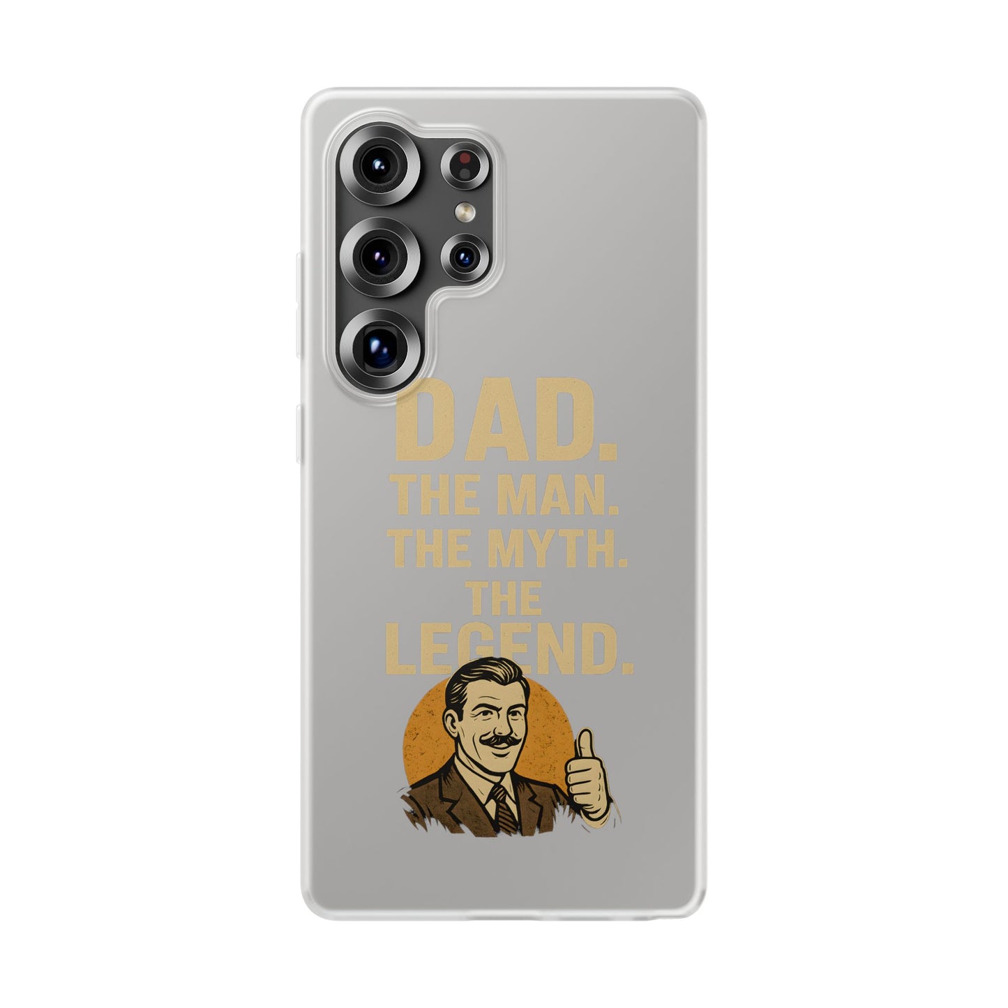 Papa Handyhülle – DAD. THE MAN. THE MYTH. THE LEGEND. – Geschenk für Väter – Retro Design-Phone Case-True Insights