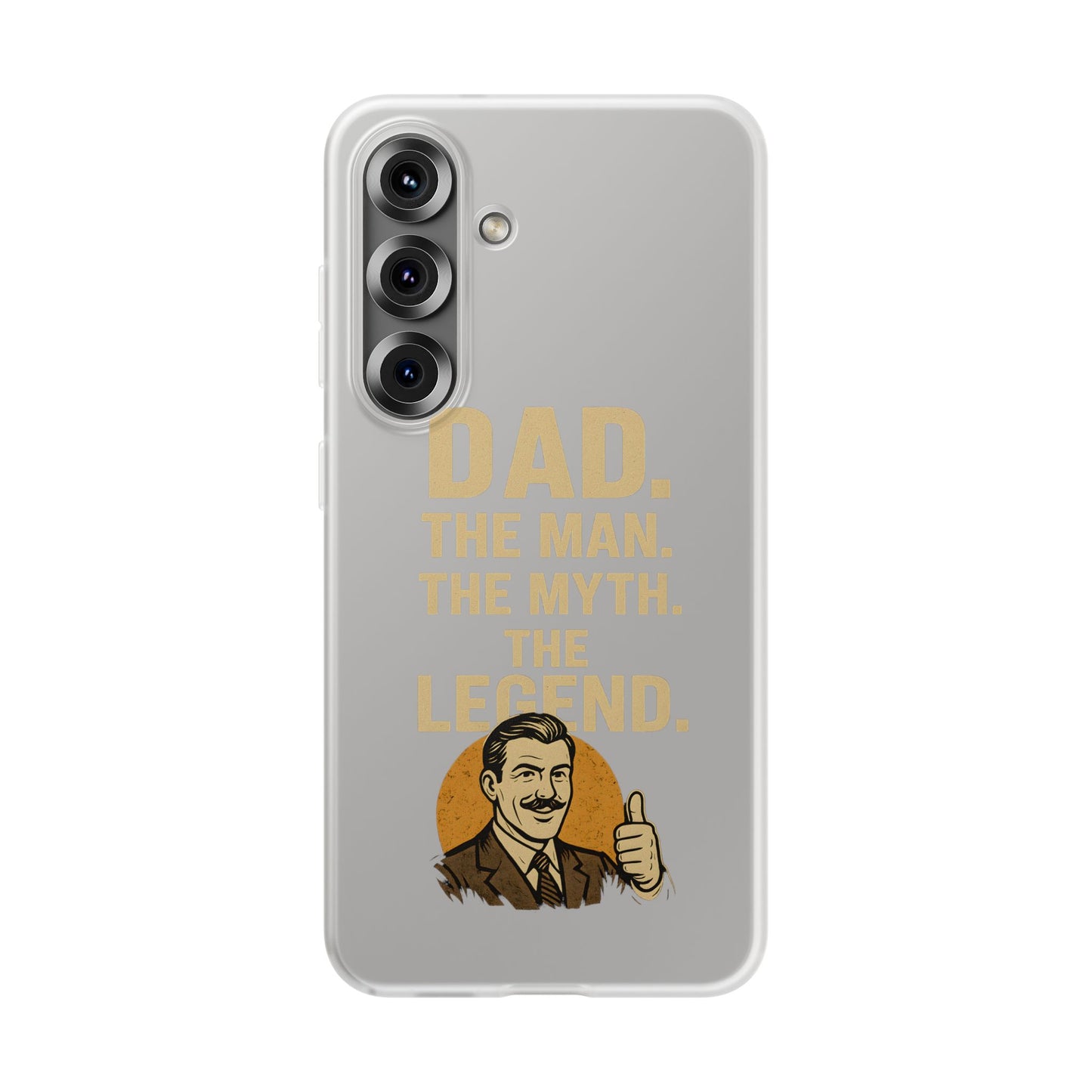 Papa Handyhülle – DAD. THE MAN. THE MYTH. THE LEGEND. – Geschenk für Väter – Retro Design-Phone Case-True Insights