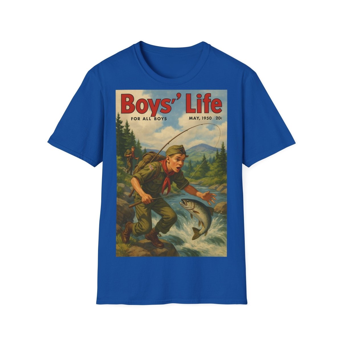 Vintage Motiv – Vintage „Boys’ Life“ T-Shirt – Retro-Pfadfinder-Motiv | True Insights Design mit Humor