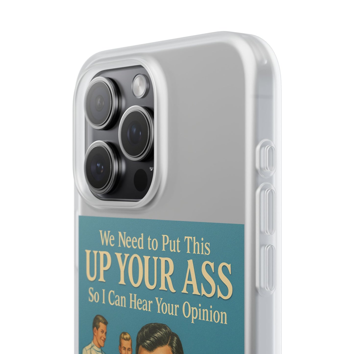 Handyhülle „Doctor’s Opinion“ – Retro-Arzt mit schwarzem Humor-Phone Case-True Insights