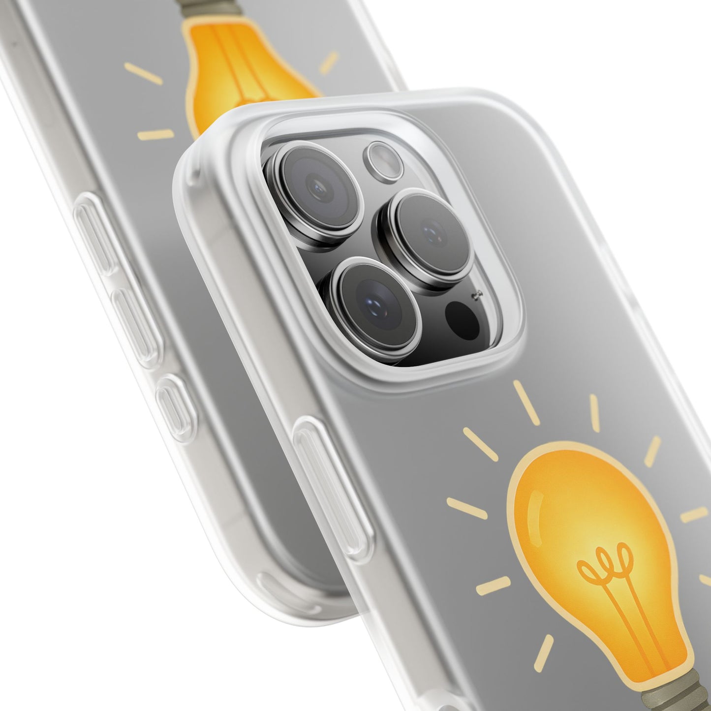 WATT? Handyhülle mit Glühbirnen-Motiv | Lustiger Schutz für Technik-Nerds & Elektrotypen-Phone Case-True Insights