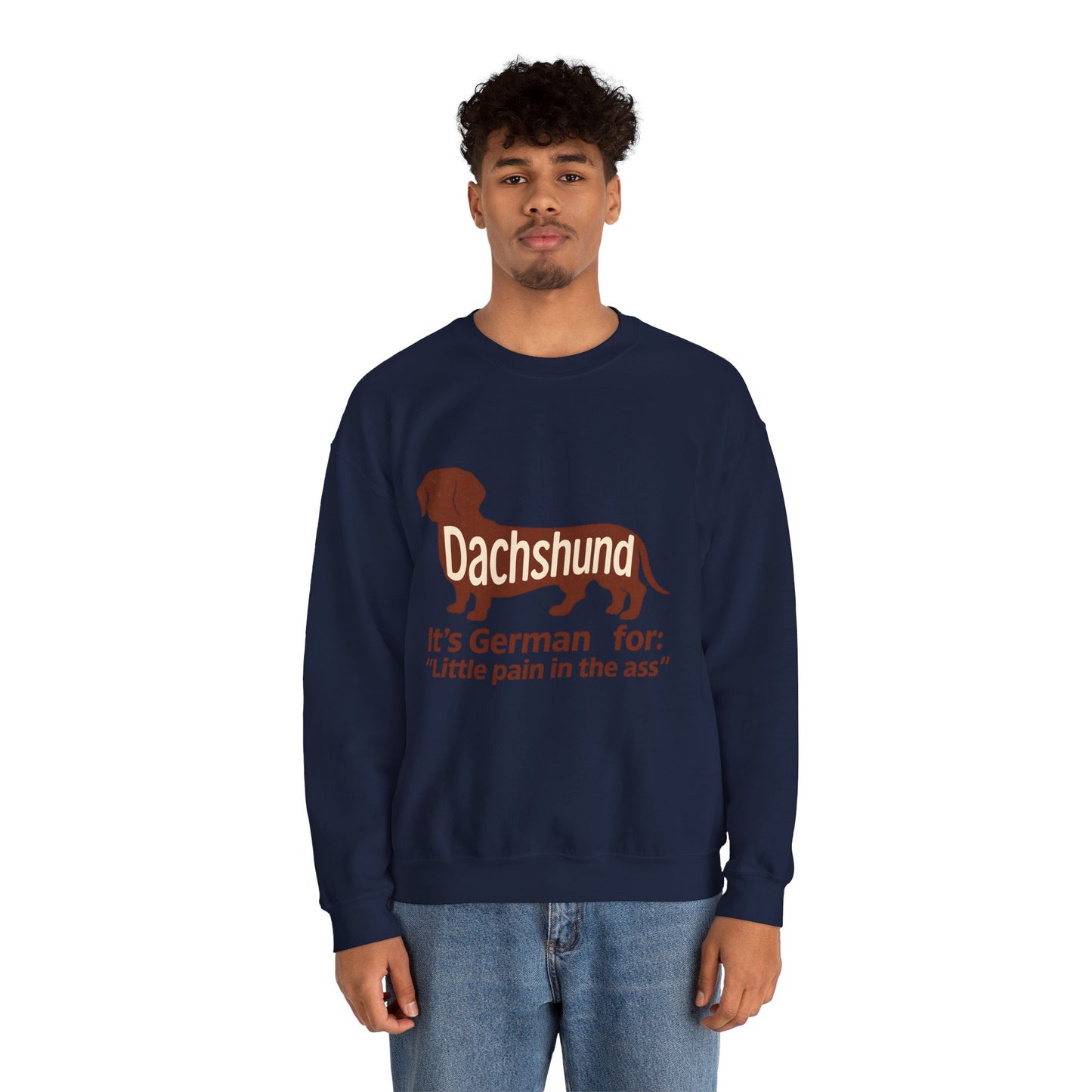 Dackel-Humor für Kenner: Sweatshirt mit frechem Spruch und kultigem Design – ideal für Hundefreunde mit Ironie. – Lustiges Sweatshirt | True Insights – Bild 23